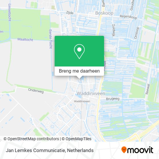 Jan Lemkes Communicatie kaart
