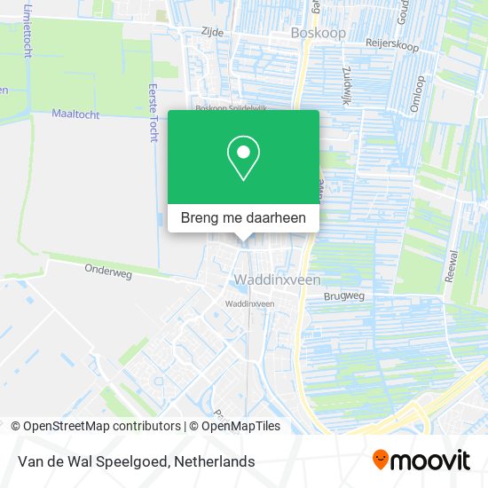 Van de Wal Speelgoed kaart