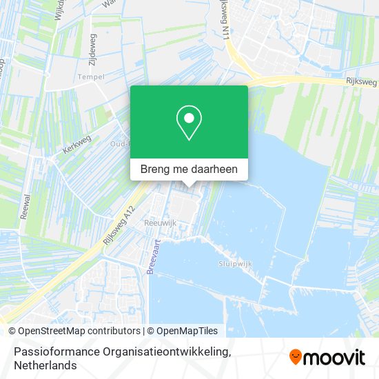 Passioformance Organisatieontwikkeling kaart