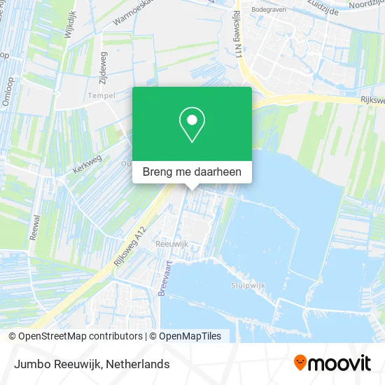 Jumbo Reeuwijk kaart