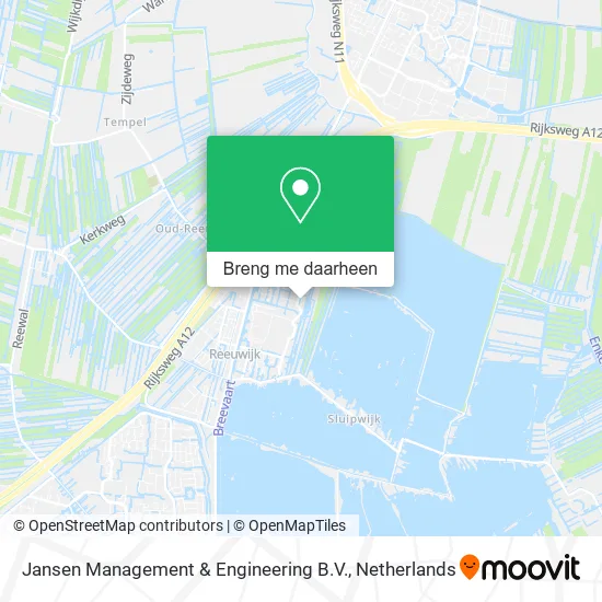 Jansen Management & Engineering B.V. kaart