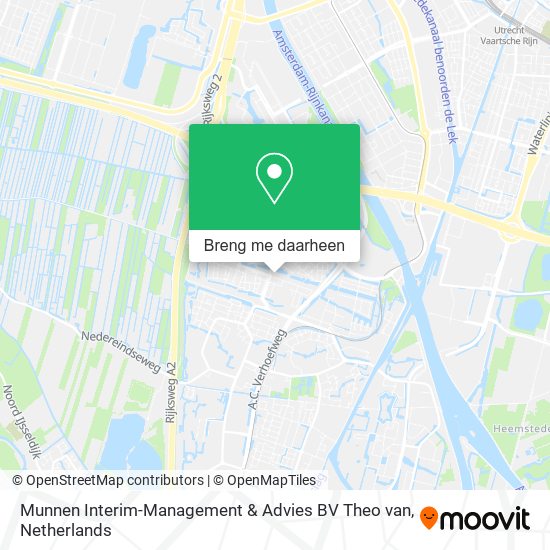 Munnen Interim-Management & Advies BV Theo van kaart