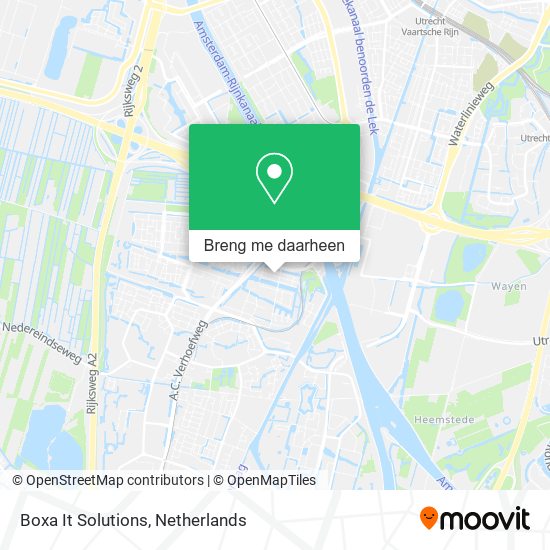 Boxa It Solutions kaart