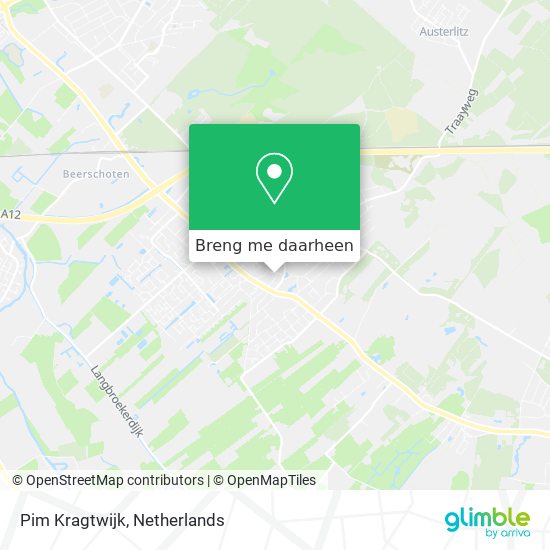Pim Kragtwijk kaart