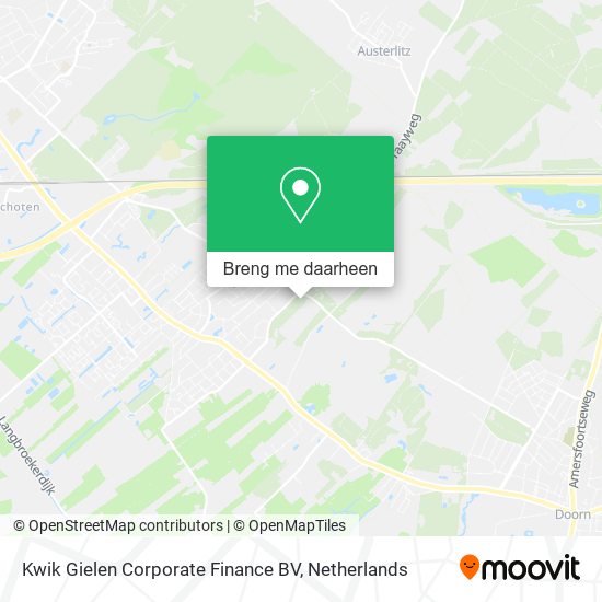 Kwik Gielen Corporate Finance BV kaart