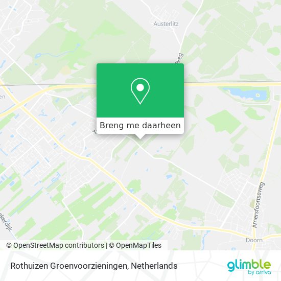 Rothuizen Groenvoorzieningen kaart