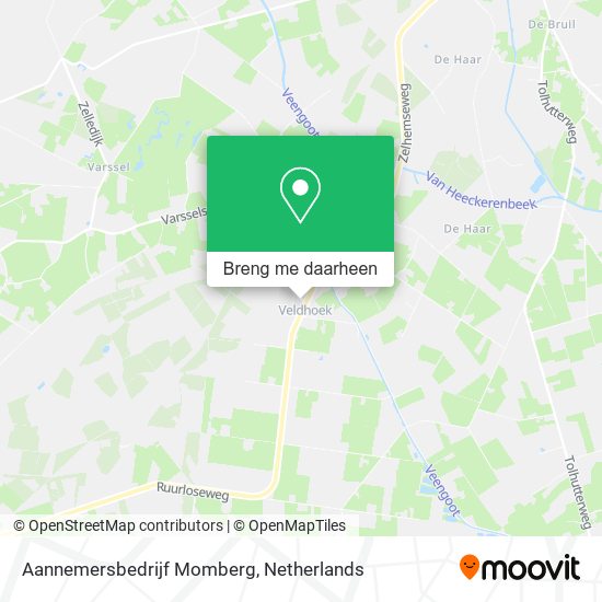 Aannemersbedrijf Momberg kaart