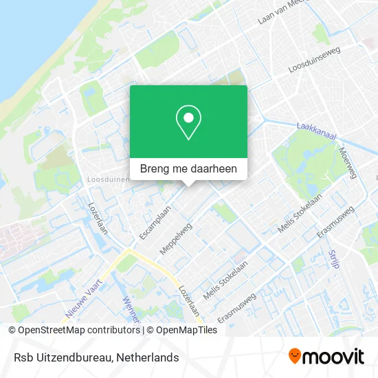 Rsb Uitzendbureau kaart