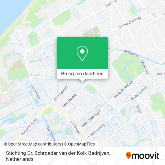 Stichting Dr. Schroeder van der Kolk Bedrijven kaart