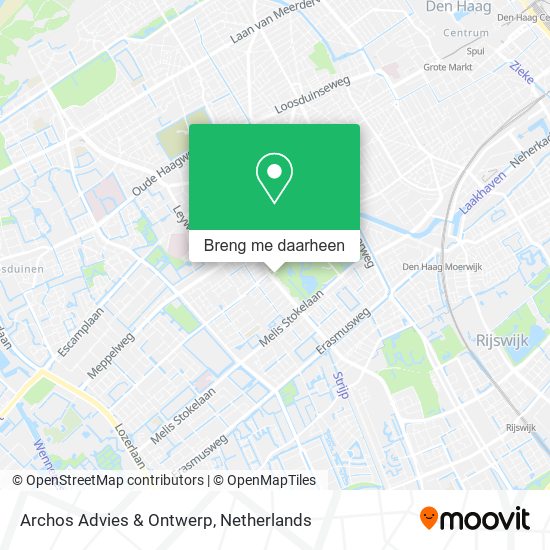 Archos Advies & Ontwerp kaart