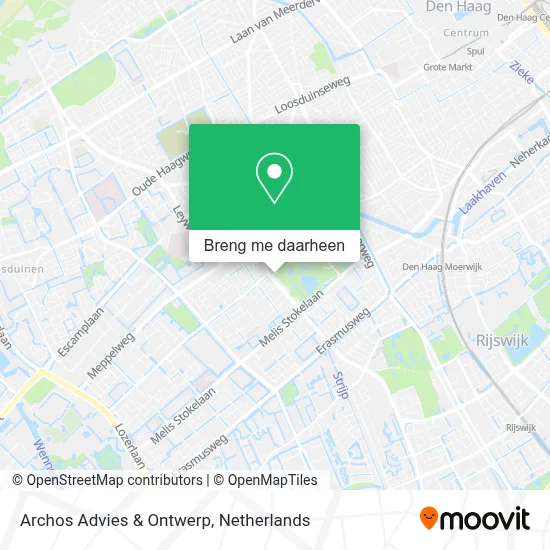 Archos Advies & Ontwerp kaart