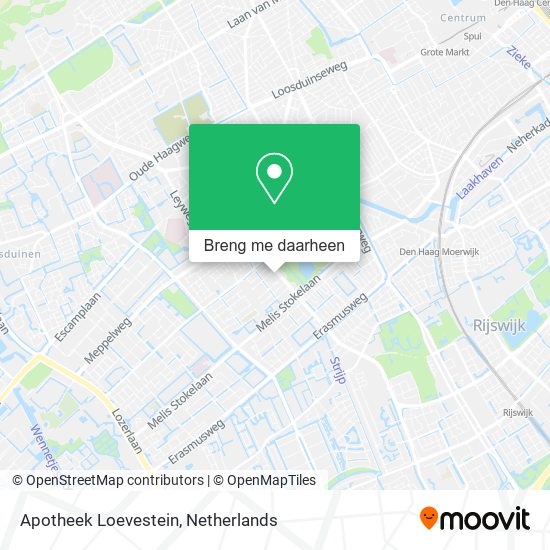Apotheek Loevestein kaart