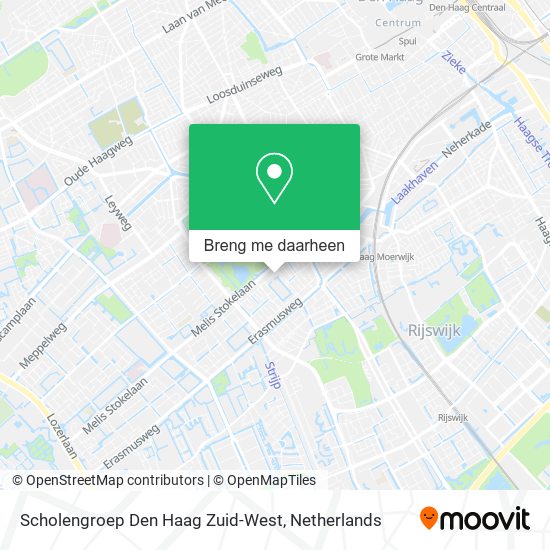 Scholengroep Den Haag Zuid-West kaart