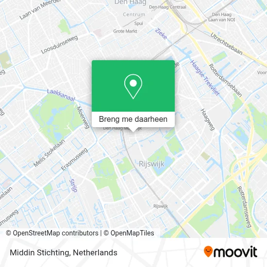 Middin Stichting kaart