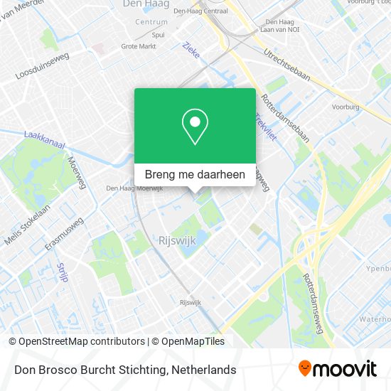 Don Brosco Burcht Stichting kaart