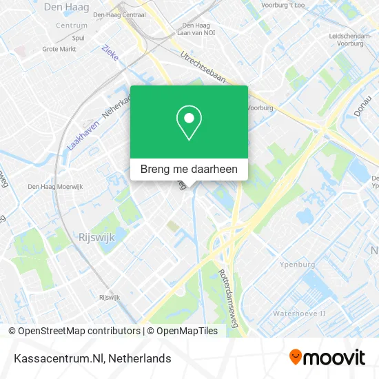 Kassacentrum.Nl kaart