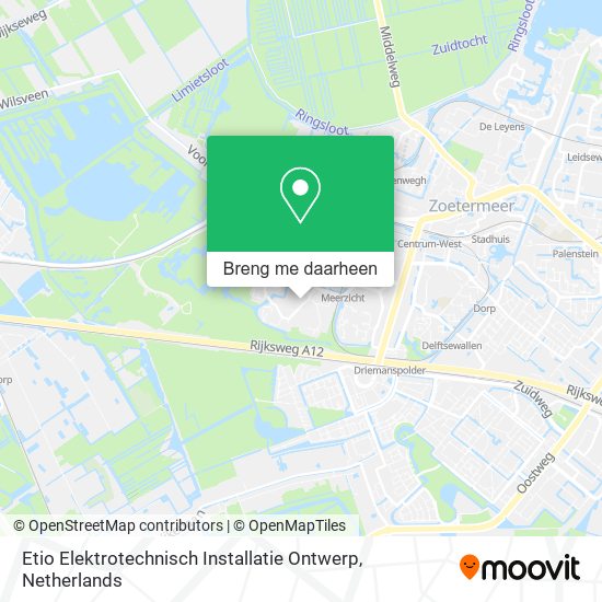 Etio Elektrotechnisch Installatie Ontwerp kaart