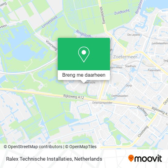 Ralex Technische Installaties kaart