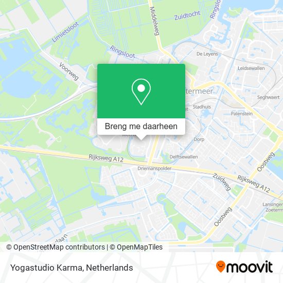 Yogastudio Karma kaart