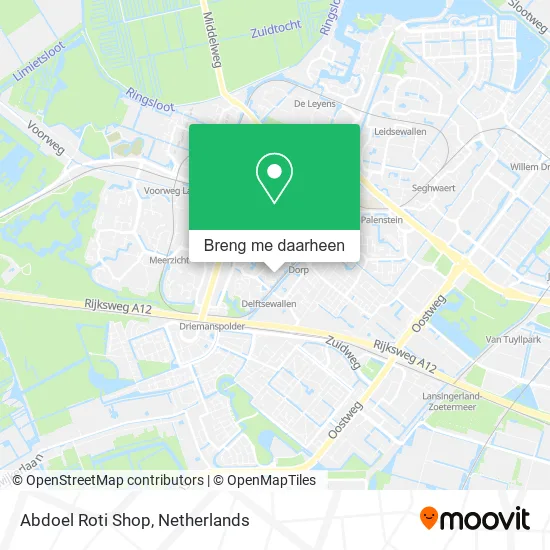 Abdoel Roti Shop kaart