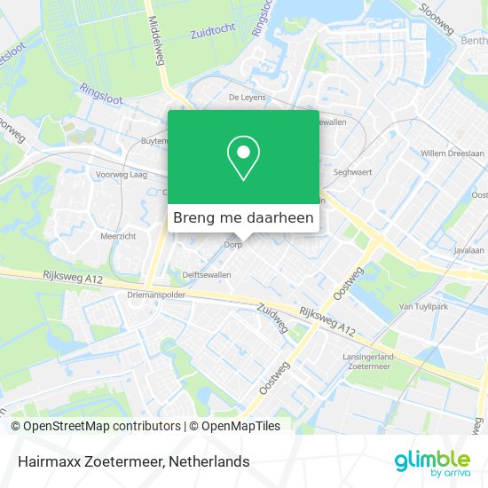 Hairmaxx Zoetermeer kaart