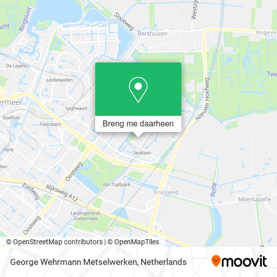 George Wehrmann Metselwerken kaart