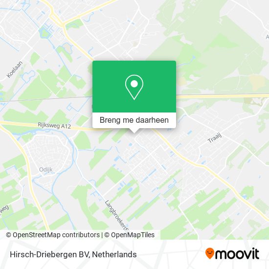Hirsch-Driebergen BV kaart