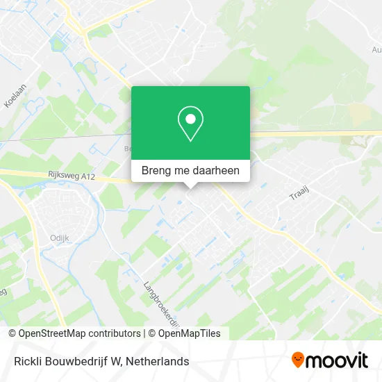 Rickli Bouwbedrijf W kaart
