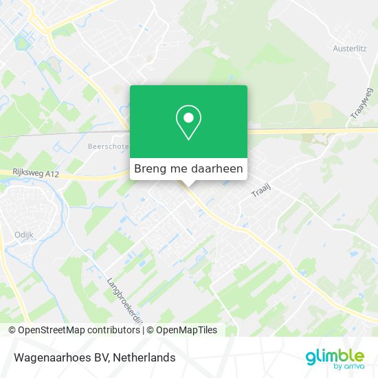 Wagenaarhoes BV kaart