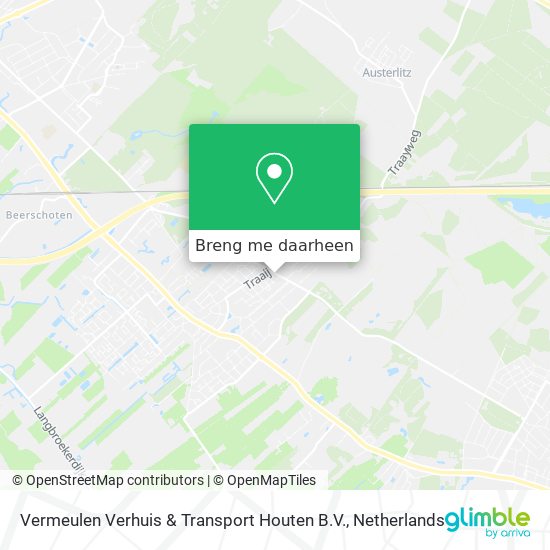 Vermeulen Verhuis & Transport Houten B.V. kaart