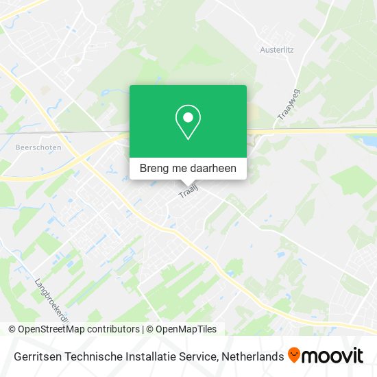 Gerritsen Technische Installatie Service kaart