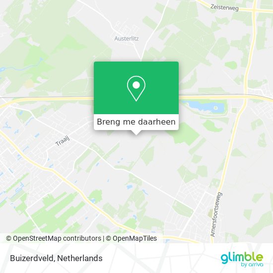 Buizerdveld kaart