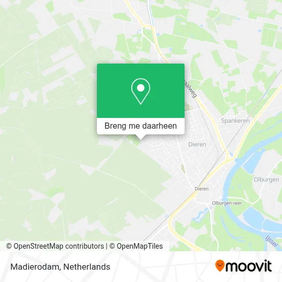 Madierodam kaart