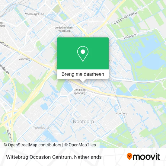 Wittebrug Occasion Centrum kaart