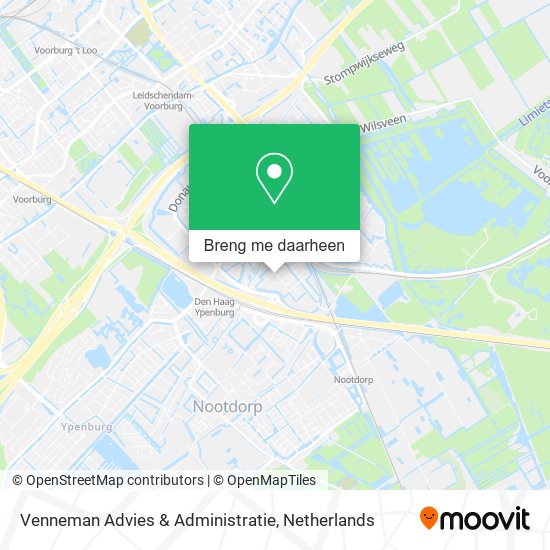 Venneman Advies & Administratie kaart