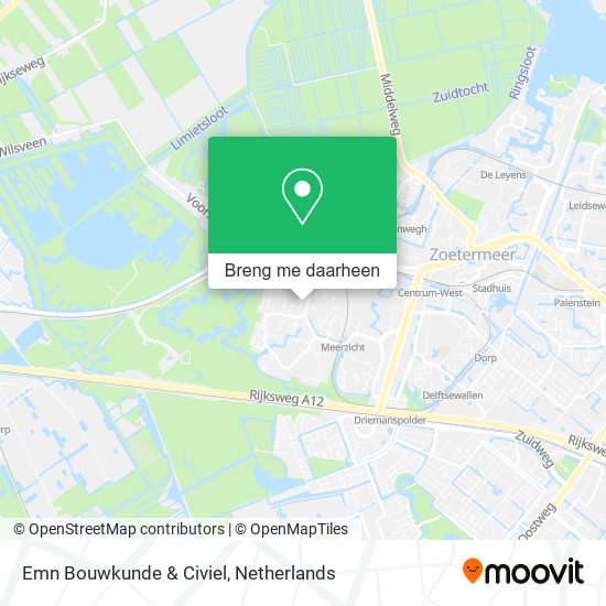 Emn Bouwkunde & Civiel kaart