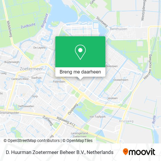 D. Huurman Zoetermeer Beheer B.V. kaart