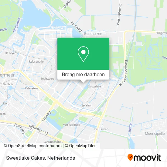 Sweetlake Cakes kaart