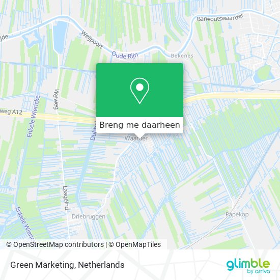 Green Marketing kaart