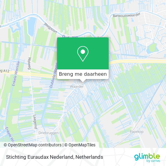 Stichting Euraudax Nederland kaart