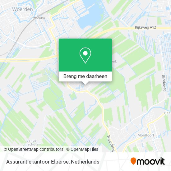 Assurantiekantoor Elberse kaart