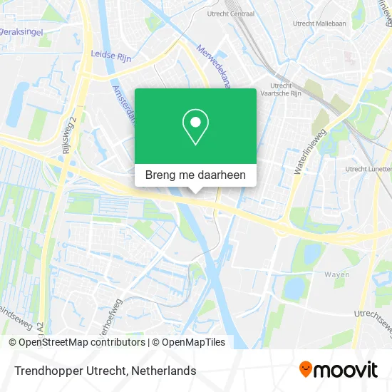 Trendhopper Utrecht kaart