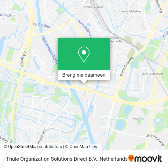 Thule Organization Solutions Direct B.V. kaart