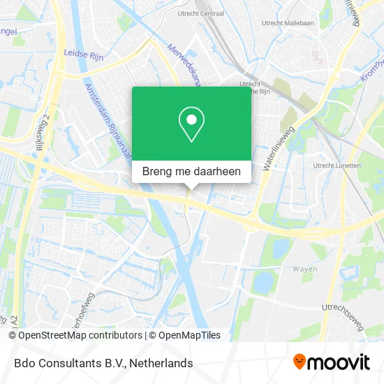 Bdo Consultants B.V. kaart