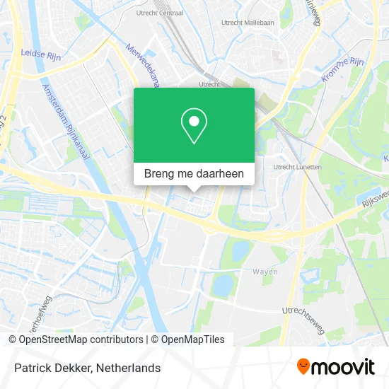 Patrick Dekker kaart