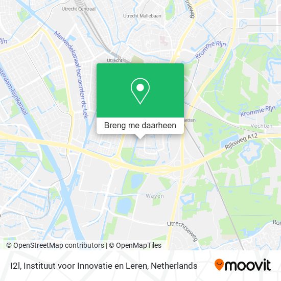 I2l, Instituut voor Innovatie en Leren kaart