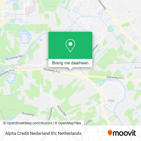 Alpha Credit Nederland BV kaart