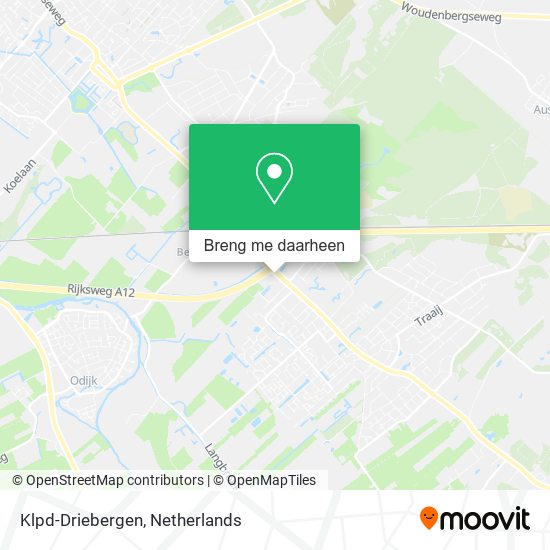 Klpd-Driebergen kaart