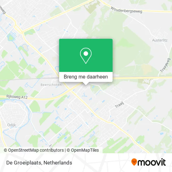 De Groeiplaats kaart