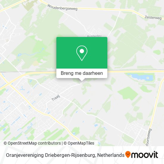 Oranjevereniging Driebergen-Rijsenburg kaart